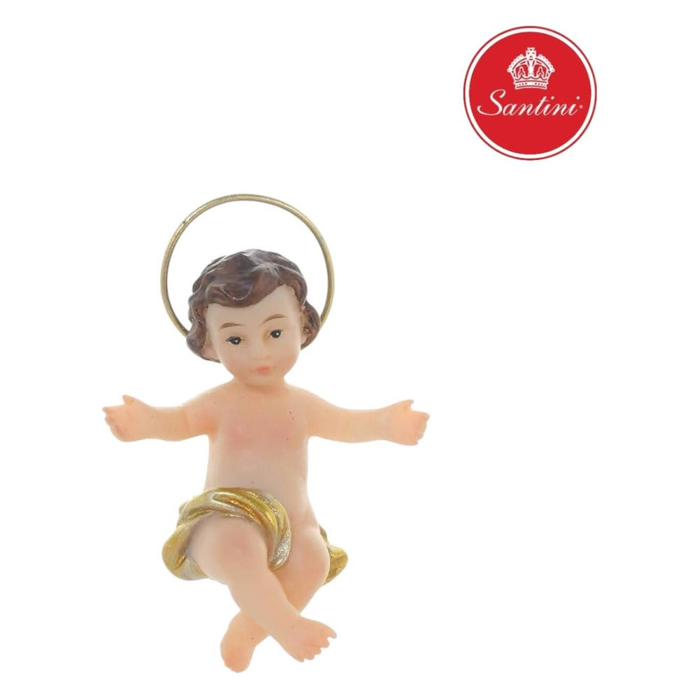Niño Dios Aureola Para Pesebre De 6.5 Cm