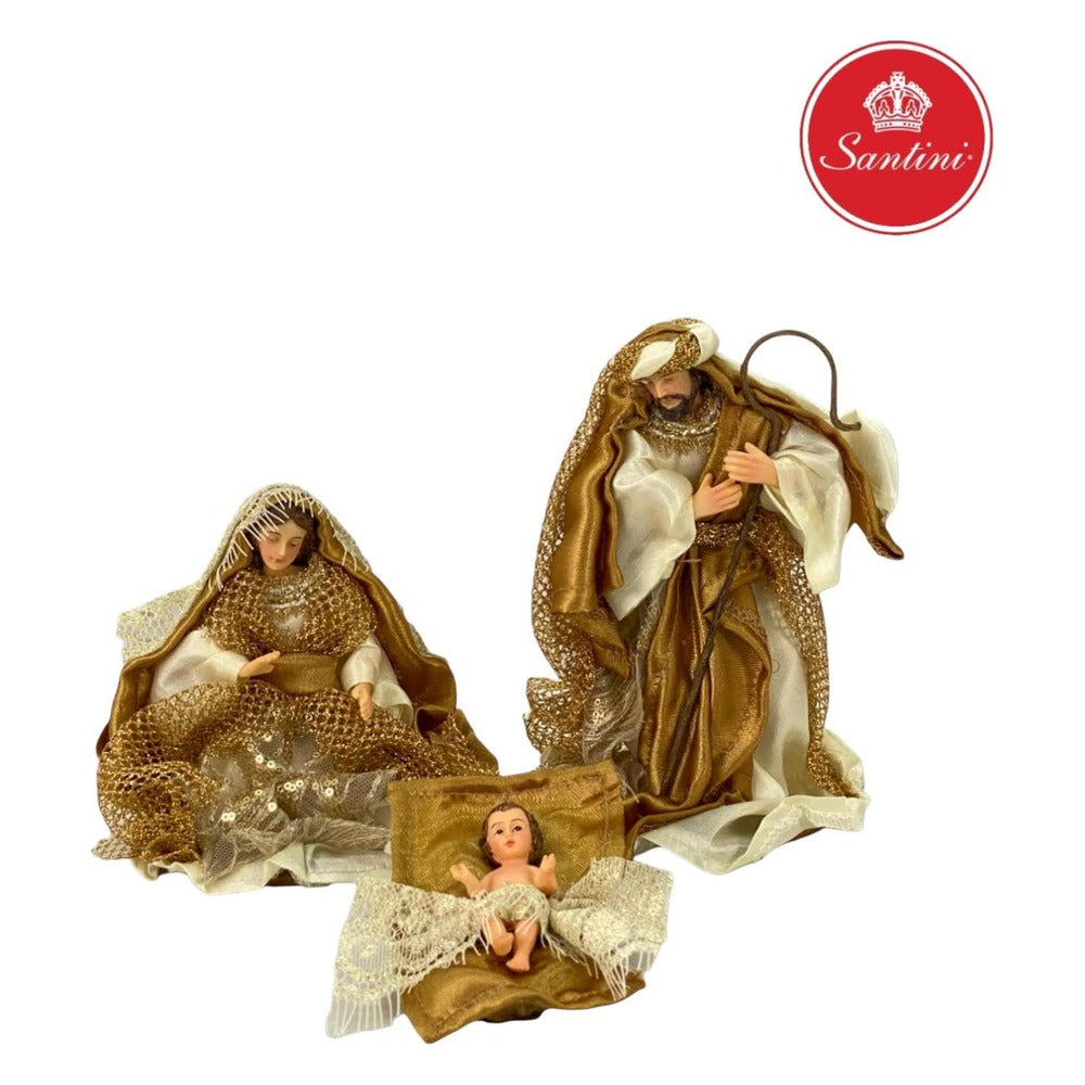 Nacimiento Pesebre x3 Piezas De 15 Cm