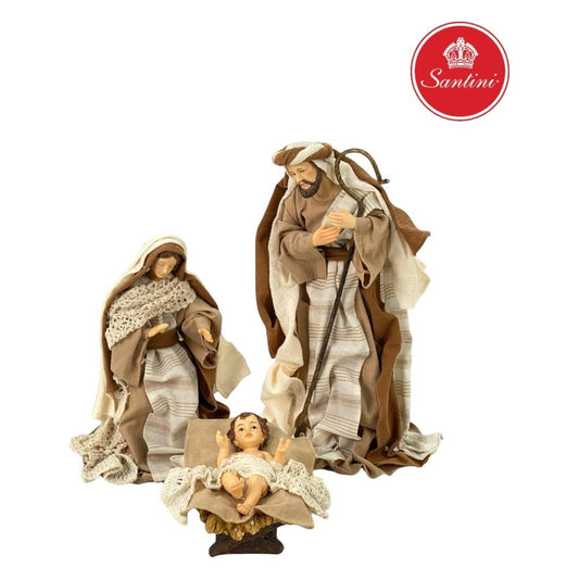 Nacimiento Pesebre Con 3 Piezas De 15 Cm