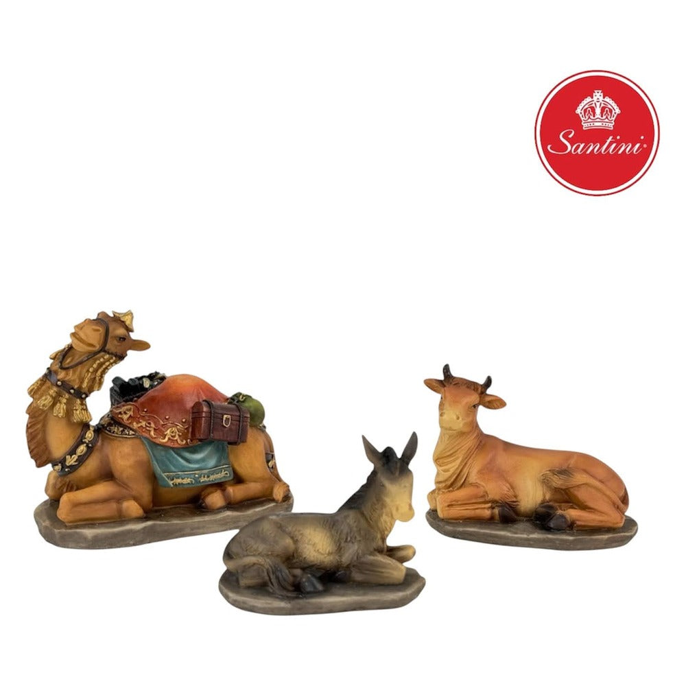 Juego Animales x3 piezas 13.5 cm