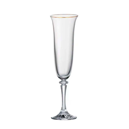 Copas Champagne Flauta Branta Luxor 175 ml Set x 6 Piezas