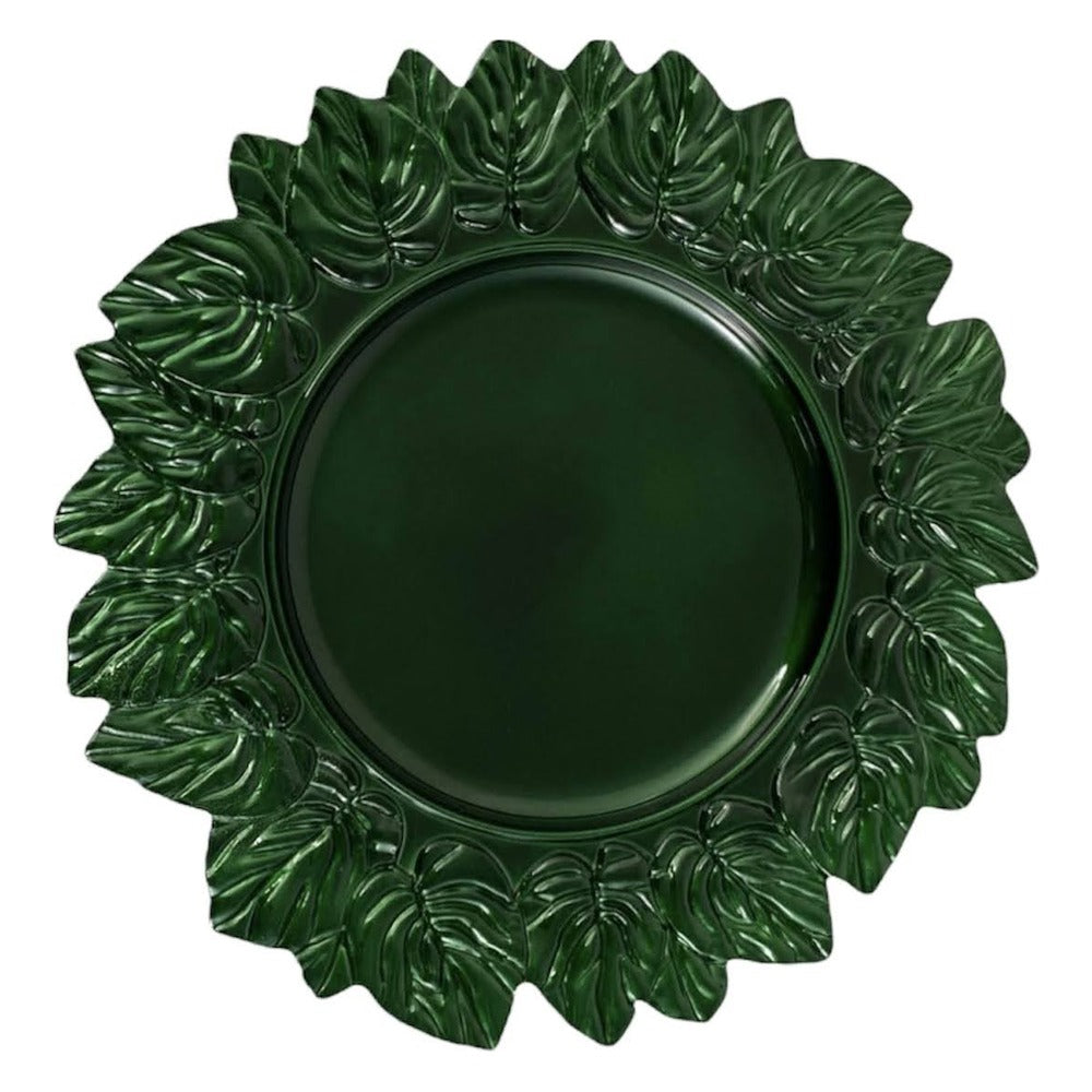 Portaplato Verde De 35 cm