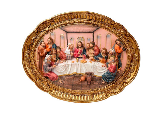 Placa De La Ultima Cena De 52 x 40 cm