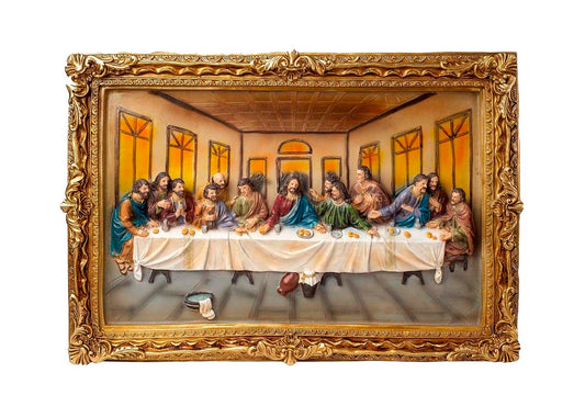 Placa De La Ultima Cena De 47 x 68 cm