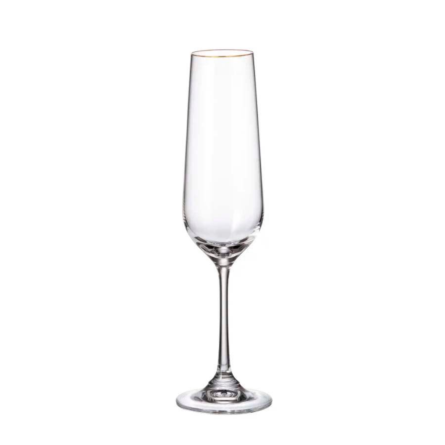 Copas Champagne Flauta Strix 200 ml Set x 6 Piezas