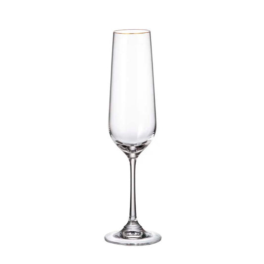Copas Champagne Flauta Strix 200 ml Set x 6 Piezas