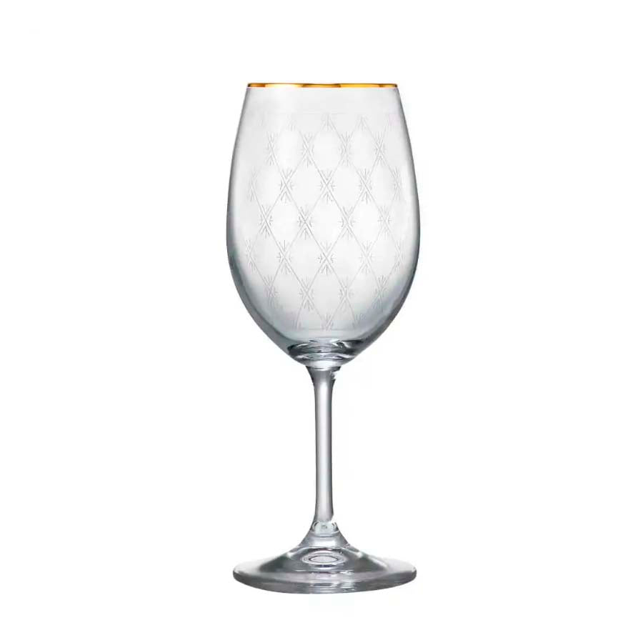 Copas de Vino Blanco Sylvia Honeycomb 250 ml Set x 6 Piezas