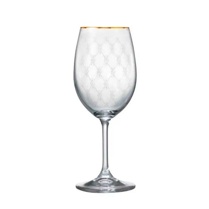 Copas de Vino Blanco Sylvia Honeycomb 250 ml Set x 6 Piezas