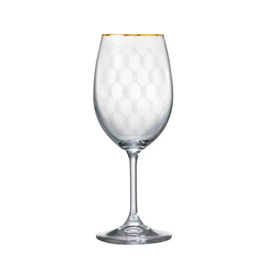 Copas de Vino Blanco Sylvia Honeycomb 250 ml Set x 6 Piezas