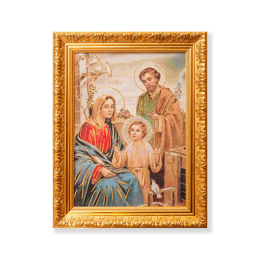Gobelino Sagrada Familia De 50 x 40 Cm Cuadro