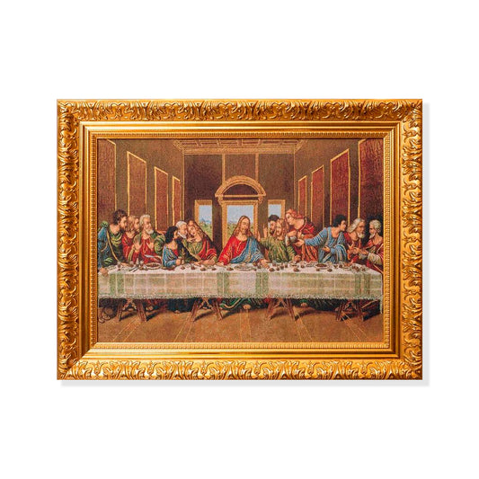 Gobelino Ultima Cena De 50 x 40 Cm Cuadro