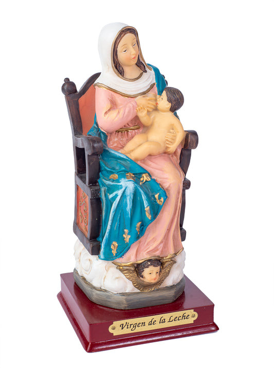 Virgen De La Leche De 17 Cm