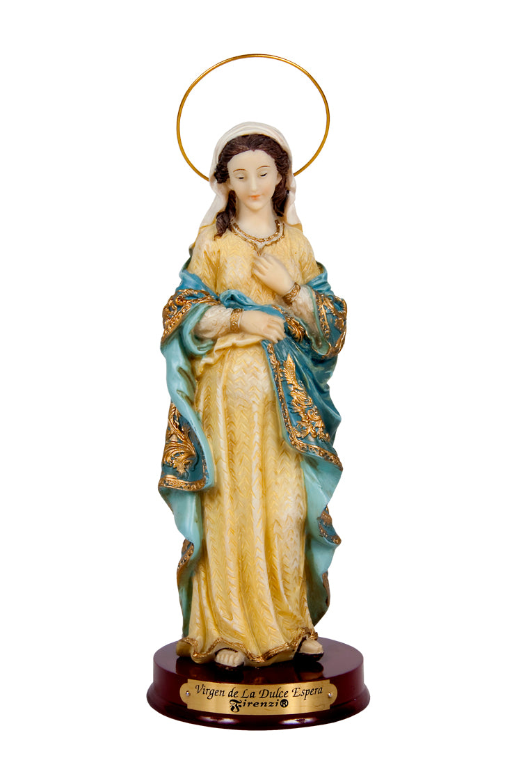 Virgen De La Dulce Espera De 12 cm
