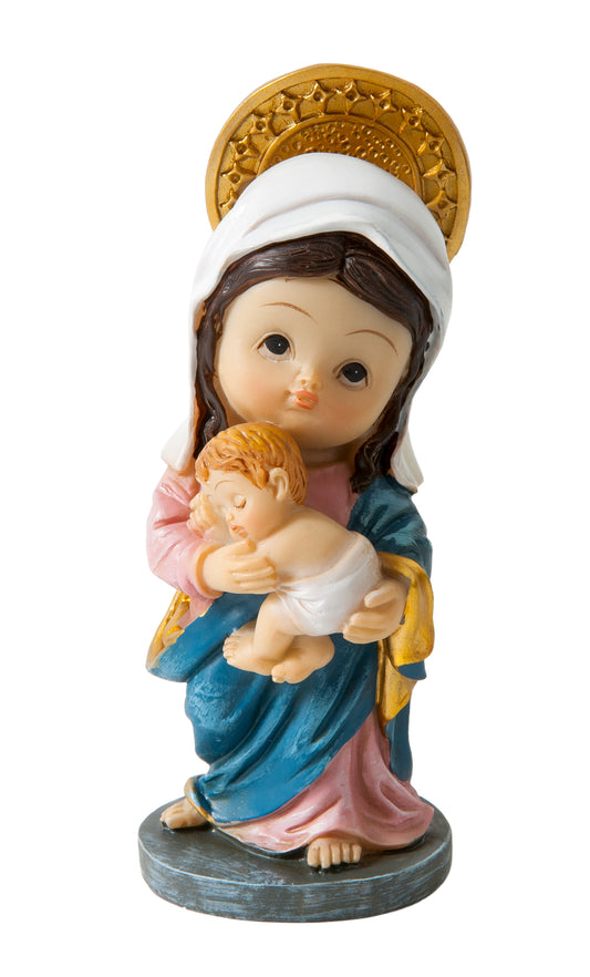 Virgen De La Salud Infantil De 10 Cm