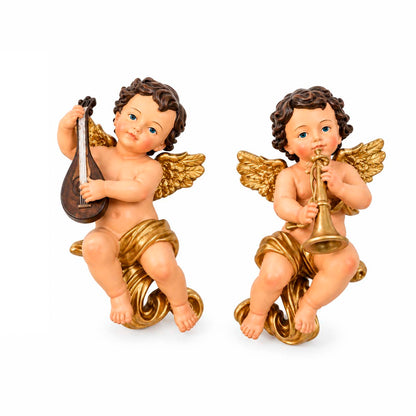 Ángel Bebé Musical De 22 Cm