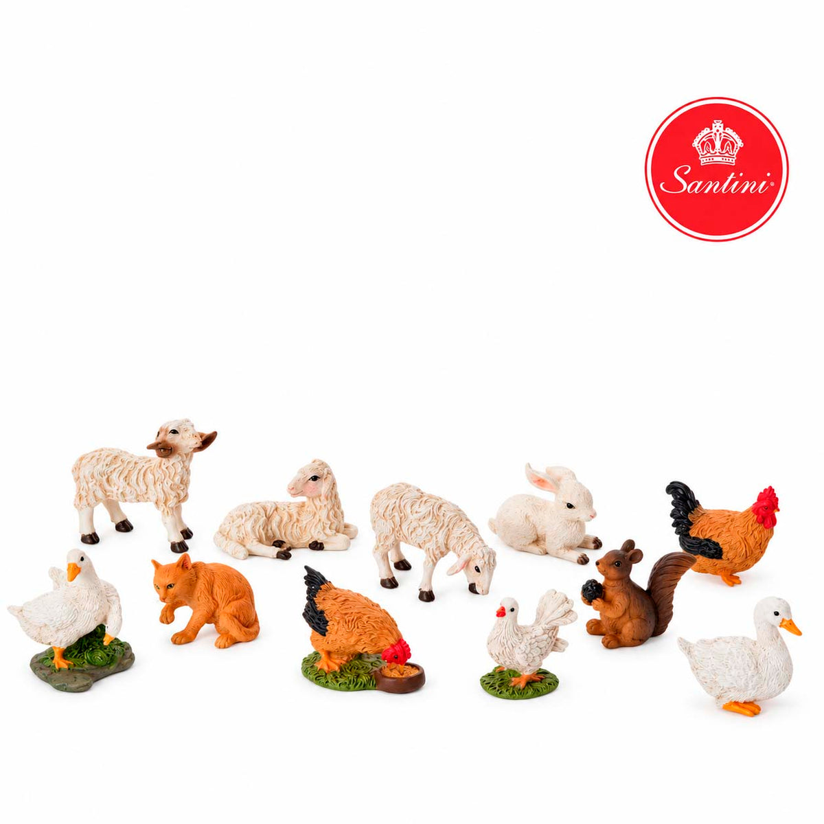 Juego de Animales 11 piezas De 5 cm