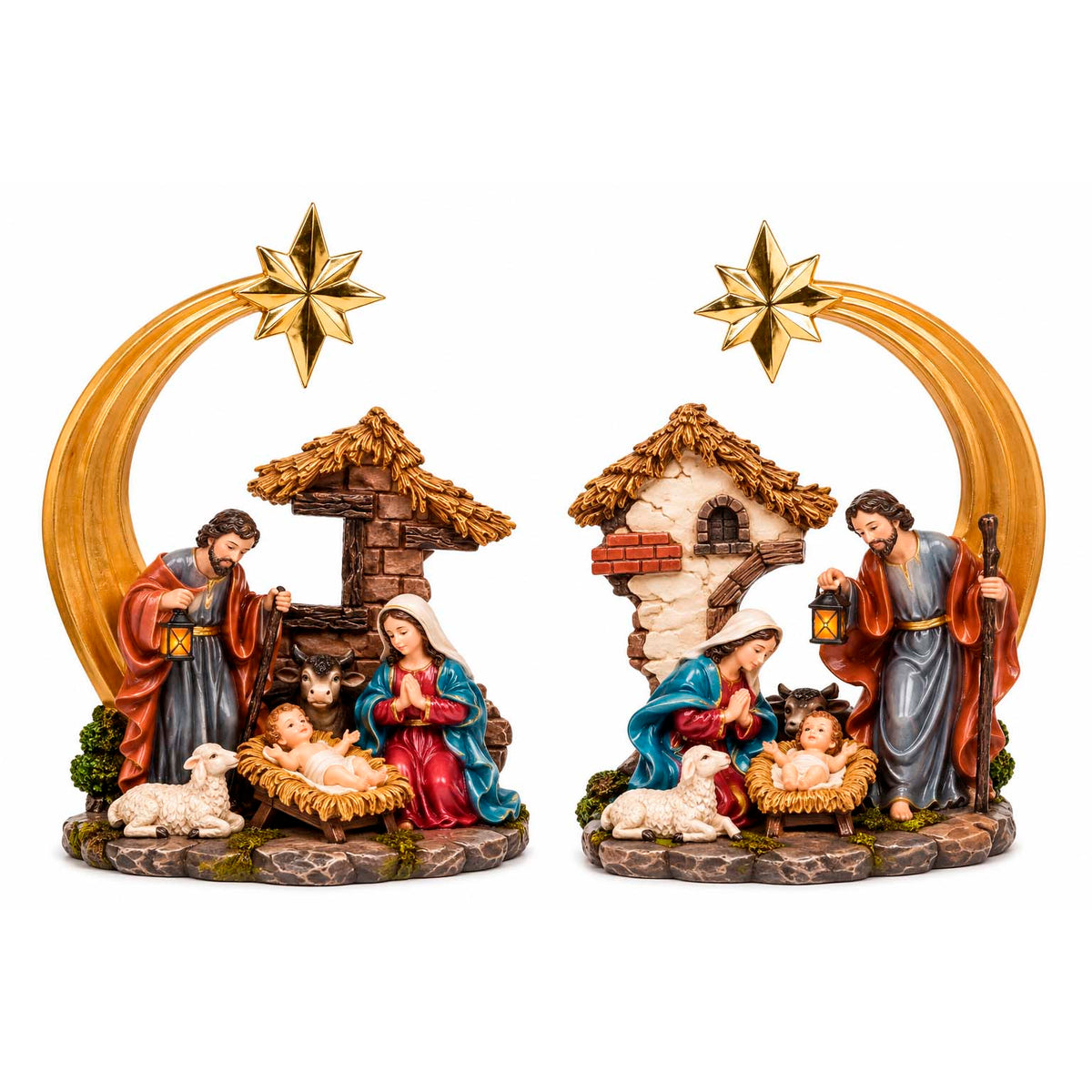 Sagrada Familia Nacimiento De 13.5 Cm