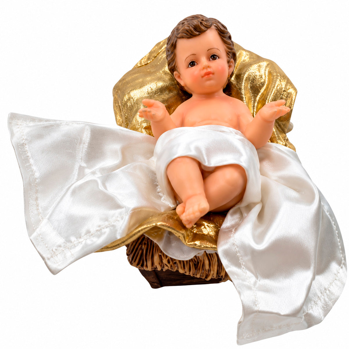 Niño Dios Para Pesebre De 10 Cm