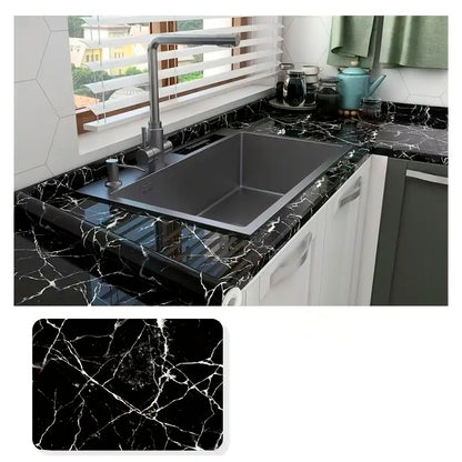 Papel Vinilo Adhesivo De 60 cm x 10 mts Marmol Brillante