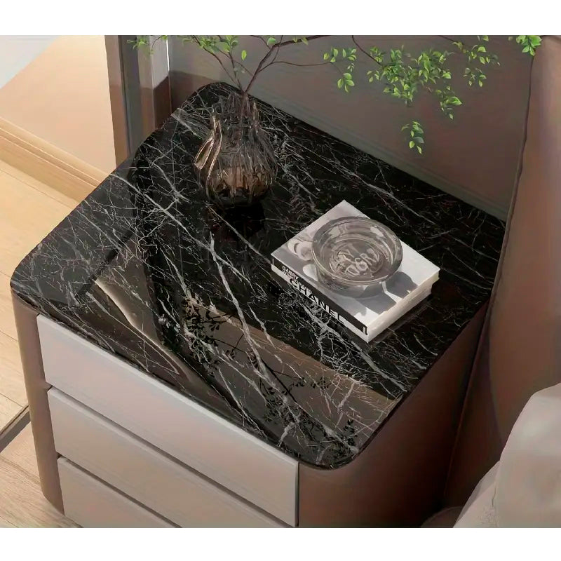 Papel Vinilo Adhesivo De 60 cm x 10 mts Marmol Brillante