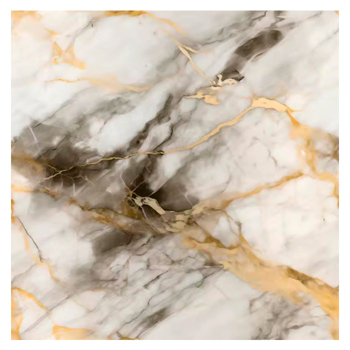 Papel Vinilo Adhesivo De 60 cm x 10 mts Marmol Brillante