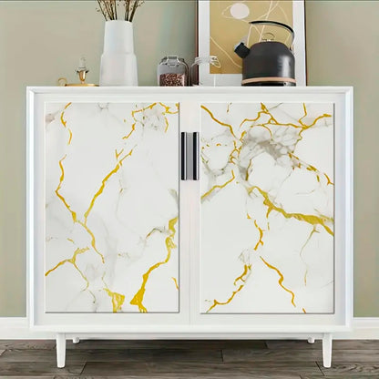 Papel Vinilo Adhesivo De 60 cm x 10 mts Marmol Brillante