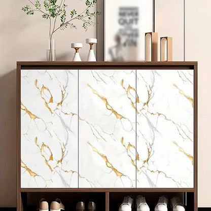 Papel Vinilo Adhesivo De 60 cm x 10 mts Marmol Brillante