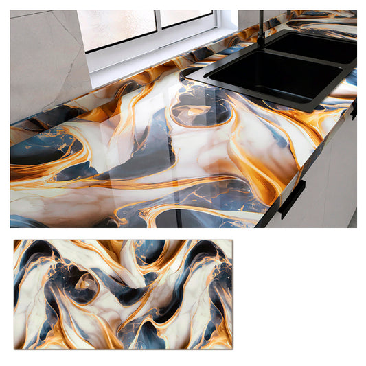Papel Vinilo Adhesivo De 60 cm x 10 mts Marmol Brillante