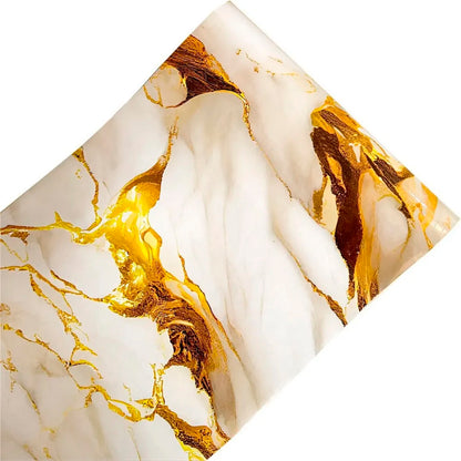 Papel Vinilo Adhesivo De 60 cm x 10 mts Marmol Brillante