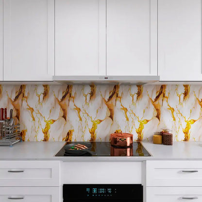 Papel Vinilo Adhesivo De 60 cm x 10 mts Marmol Brillante