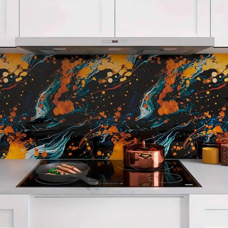 Papel Vinilo Adhesivo De 60 cm x 10 mts Marmol Brillante