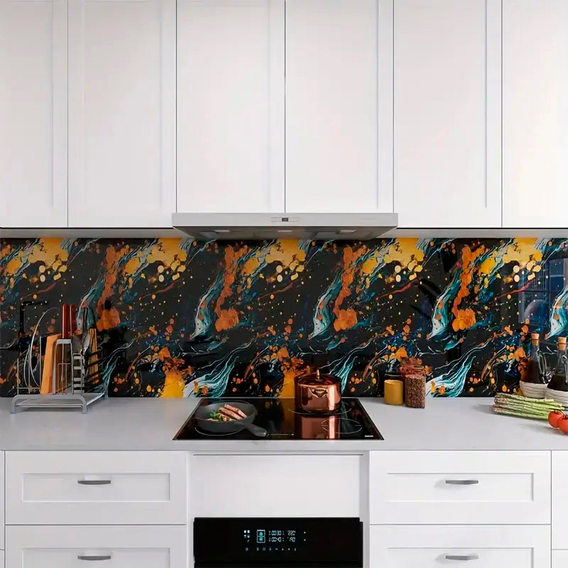 Papel Vinilo Adhesivo De 60 cm x 10 mts Marmol Brillante