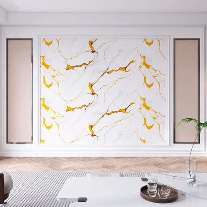 Papel Vinilo Adhesivo De 60 cm x 10 mts Marmol Brillante
