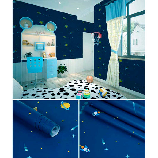 Papel Vinilo Adhesivo De 45 cm x 10 mts Infantil