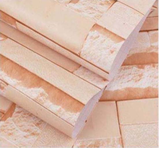 Papel Vinilo Adhesivo De 45 cm x 10 mts Roca Beige