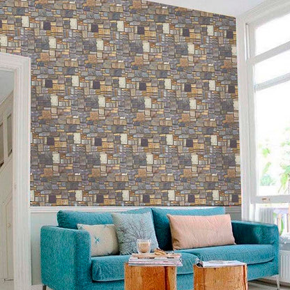 Papel Vinilo Adhesivo De 45 cm x 10 mts