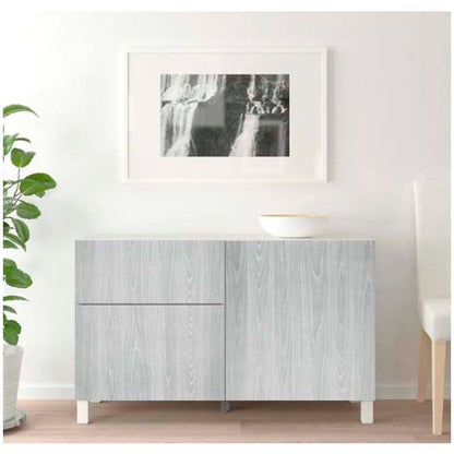 Papel Vinilo Adhesivo De 45 cm x 10 mts Madera Gris