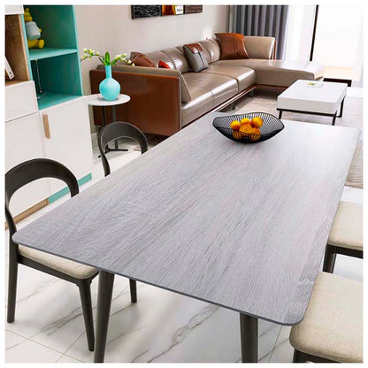 Papel Vinilo Adhesivo De 45 cm x 10 mts Madera Gris