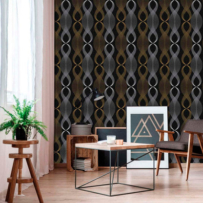 Papel Vinilo Adhesivo De 45 cm x 10 mts Negro