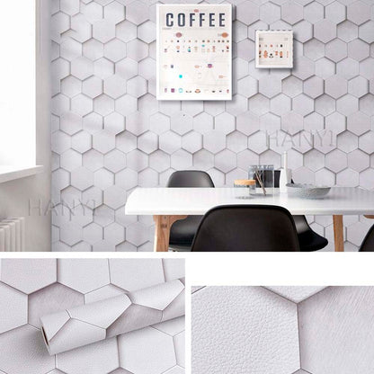 Papel Vinilo Adhesivo De 45 cm x 10 mts Geometrico