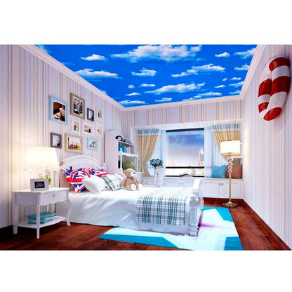 Papel Vinilo Adhesivo De 45 cm x 10 mts Nubes