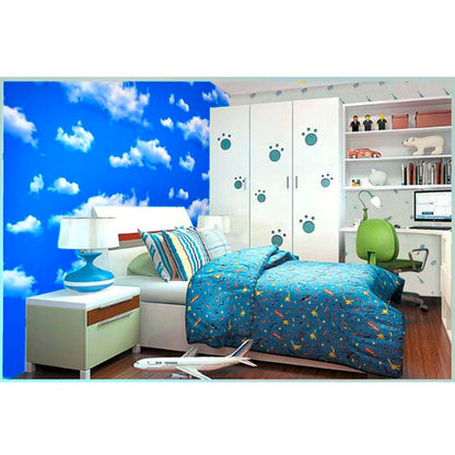 Papel Vinilo Adhesivo De 45 cm x 10 mts Nubes