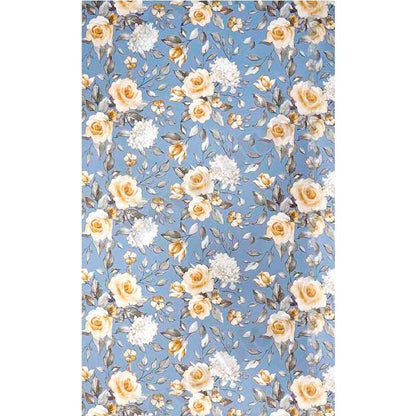 Papel Vinilo Adhesivo De 45 cm x 10 mts Flores Vintage