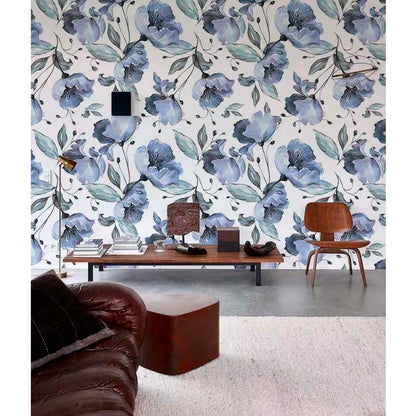 Papel Vinilo Adhesivo De 45 cm x 10 mts Floral