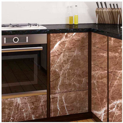 Papel Vinilo Adhesivo De 45 cm x 10 mts Marmol