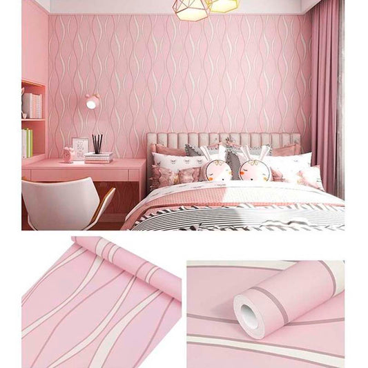 Papel Vinilo Adhesivo De 45 cm x 10 mts Rosa