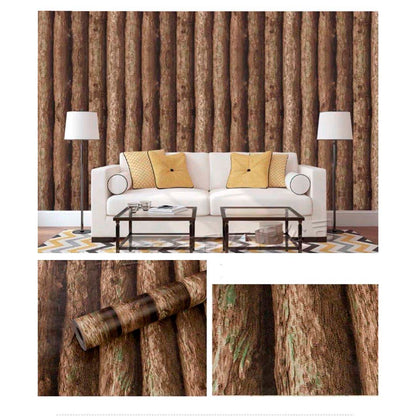 Papel Vinilo Adhesivo De 45 cm x 10 mts Madera