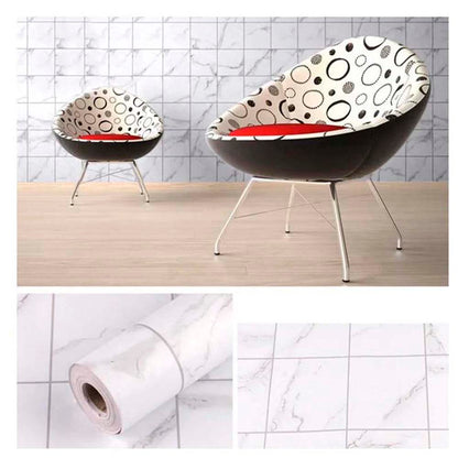 Papel Vinilo Adhesivo De 45 cm x 10 mts