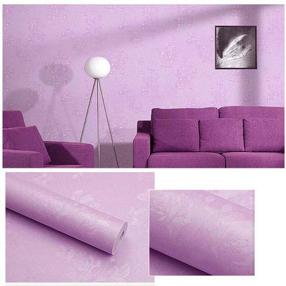 Papel Vinilo Adhesivo De 45 cm x 10 mts Lila