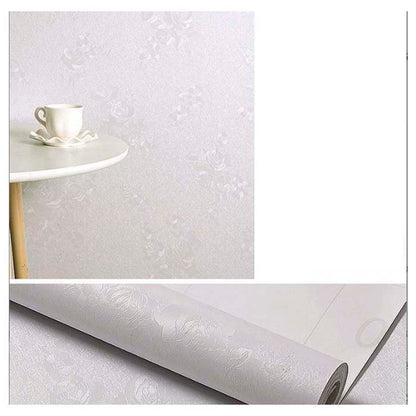 Papel Vinilo Adhesivo De 45 cm x 10 mts Blanco